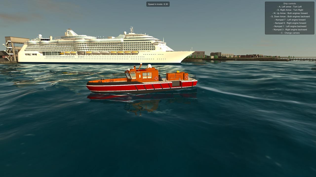 european ship simulator demo